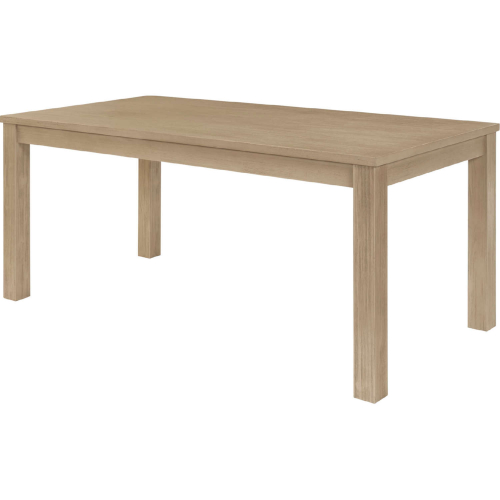 Tiburon 71" Dining Table in Drifted Sand Beige Wood